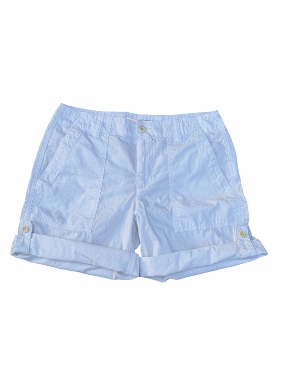 Ralph Lauren Pants - Ralph Lauren Women’s White Roll-Cuff Bermuda Shorts